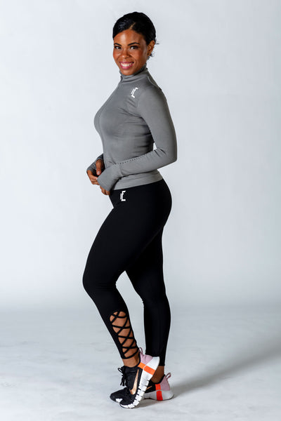 Mossimo Supply Co. Gray Athletic Leggings for Women